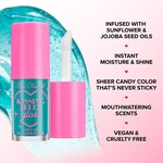 Kissing Jelly Hydrating Lip Oil Gloss, Strawberry Frosting, NET WT. 0.15 OZ. / 4.50 mL