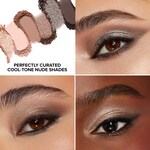 Born This Way Natural Nudes Mini Eye Shadow Palette, Cold Smolder Nudes, NET WT. 0.20 OZ. / 5.70 g