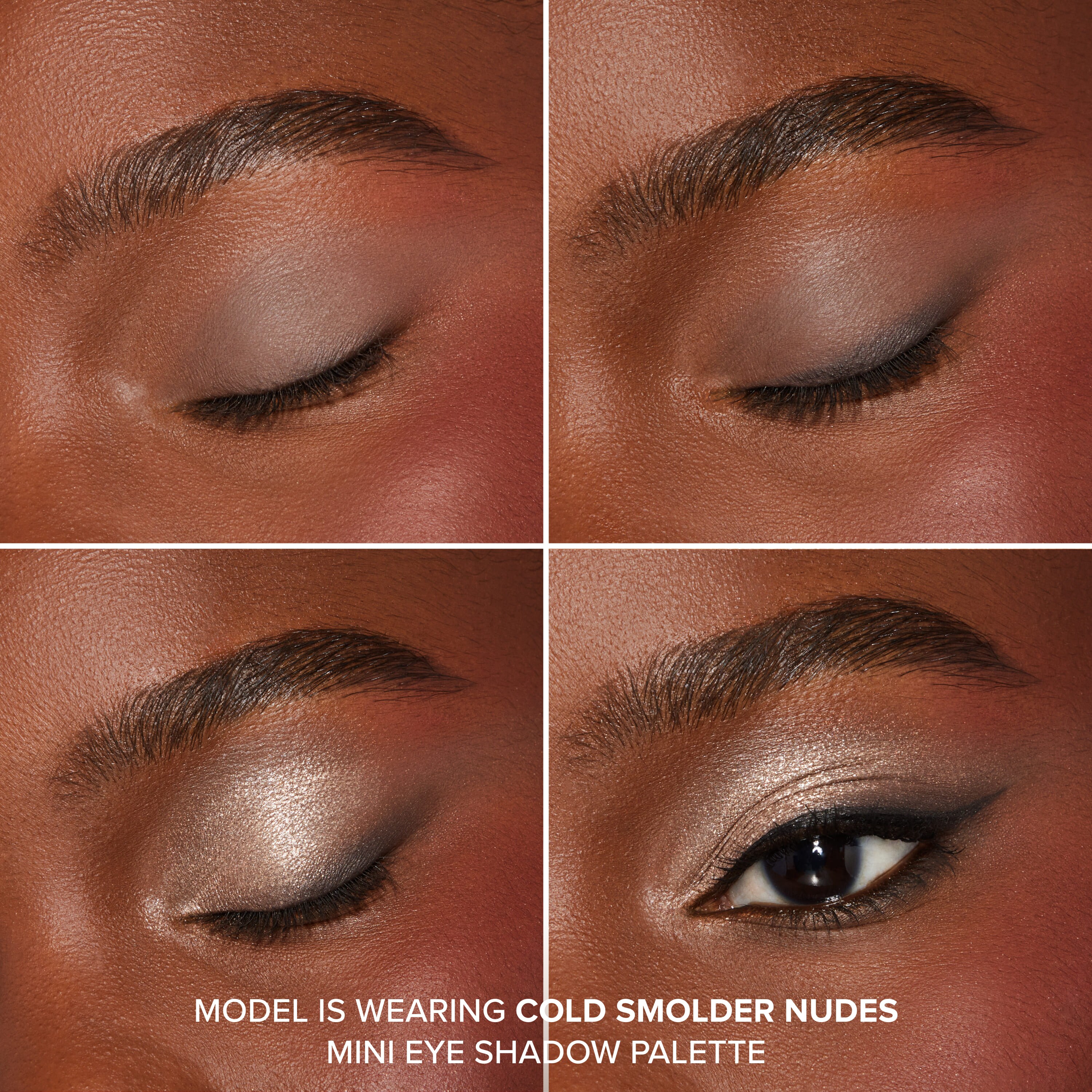 Born This Way Natural Nudes Mini Eye Shadow Palette, Cold Smolder Nudes, NET WT. 0.20 OZ. / 5.70 g