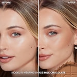 Chocolate Soleil Matte Blurring Bronzer, Milk Chocolate, NET WT. 0.28 OZ. / 8.0 g