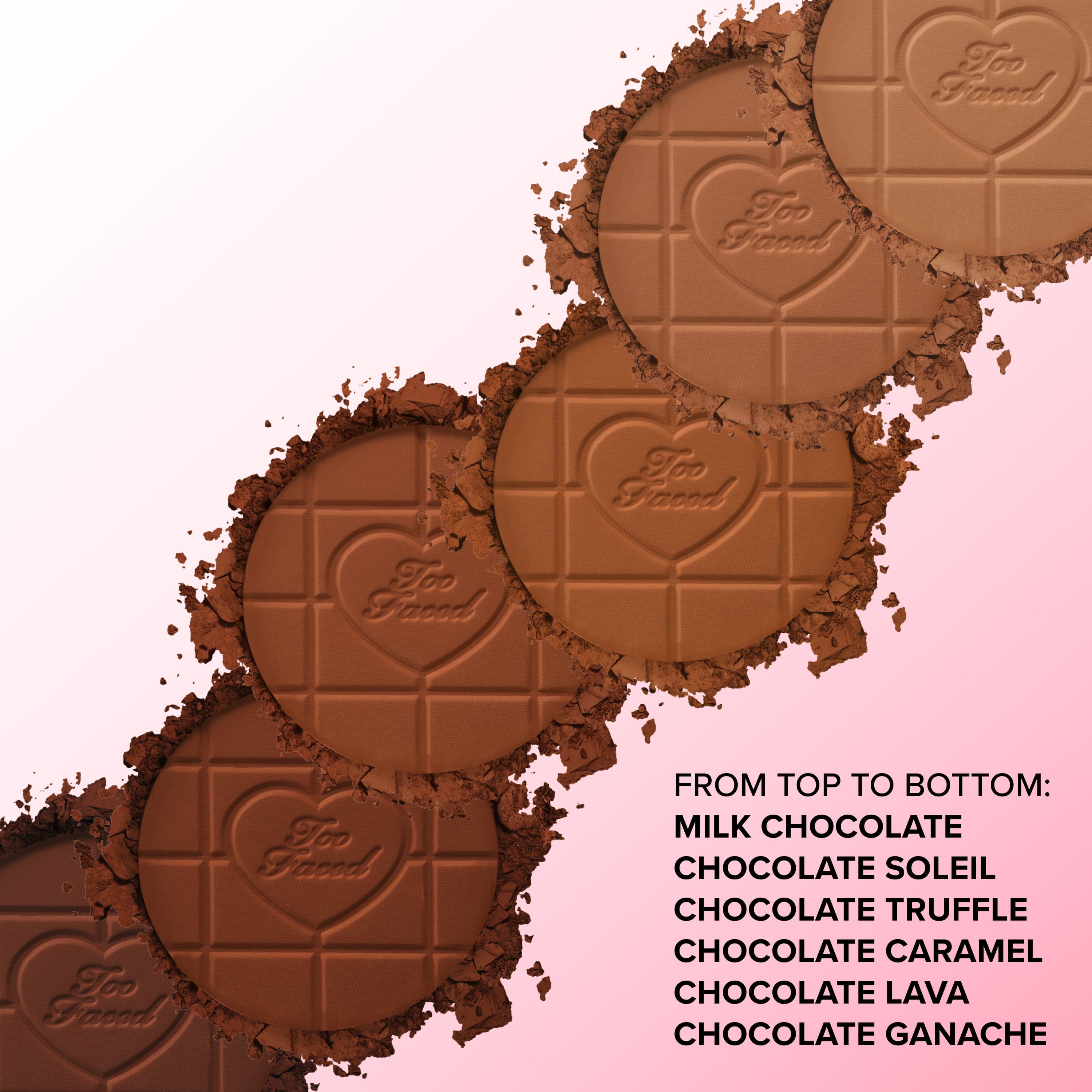Chocolate Soleil Matte Blurring Bronzer, Milk Chocolate, NET WT. 0.28 OZ. / 8.0 g