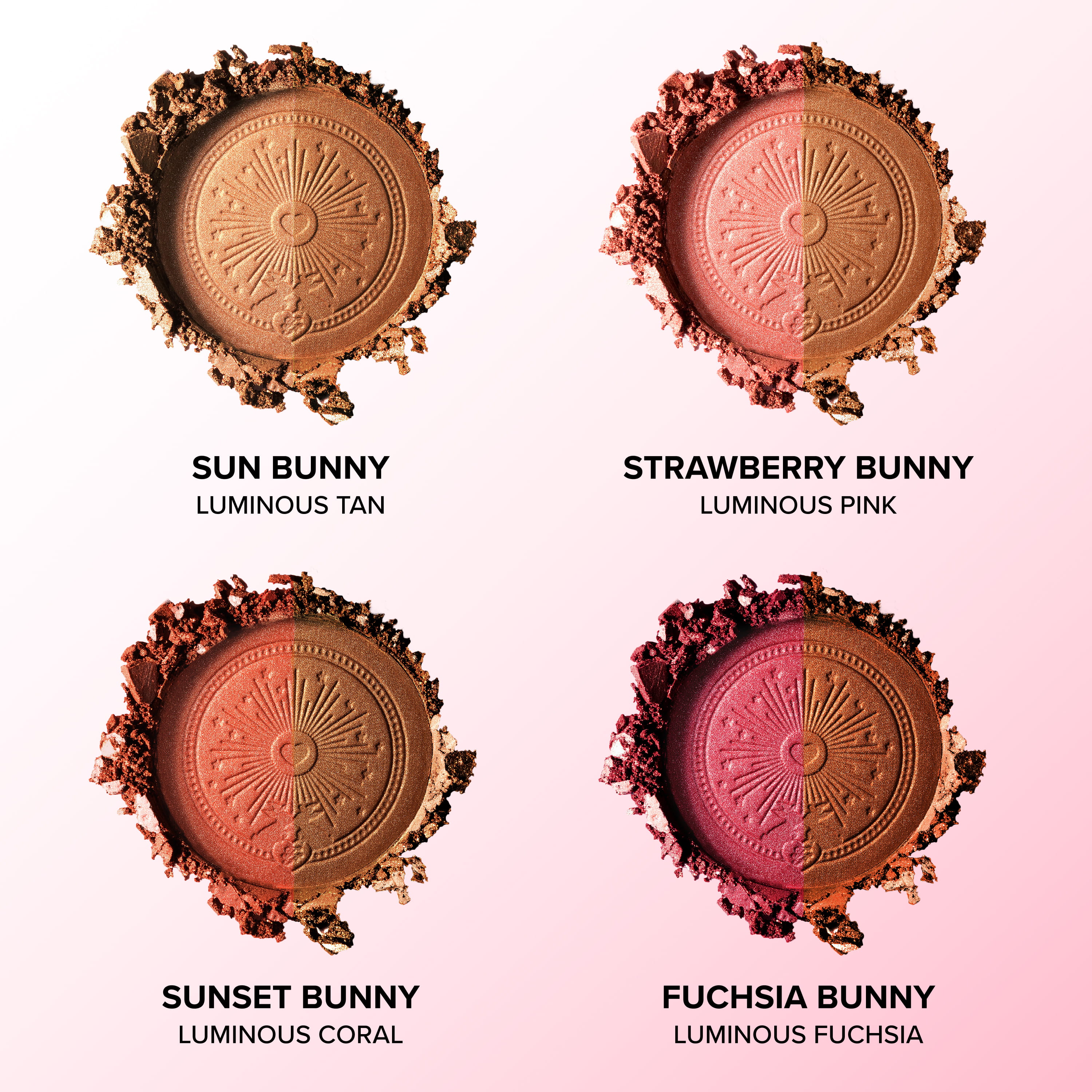 Sun Bunny Blushing Bronzer, Sun Bunny, NET WT. 0.28 OZ. / 8.0 g