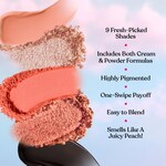 Sweet Peach Eye Shadow Palette, NET WT. 0.32 OZ. / 9.0 g