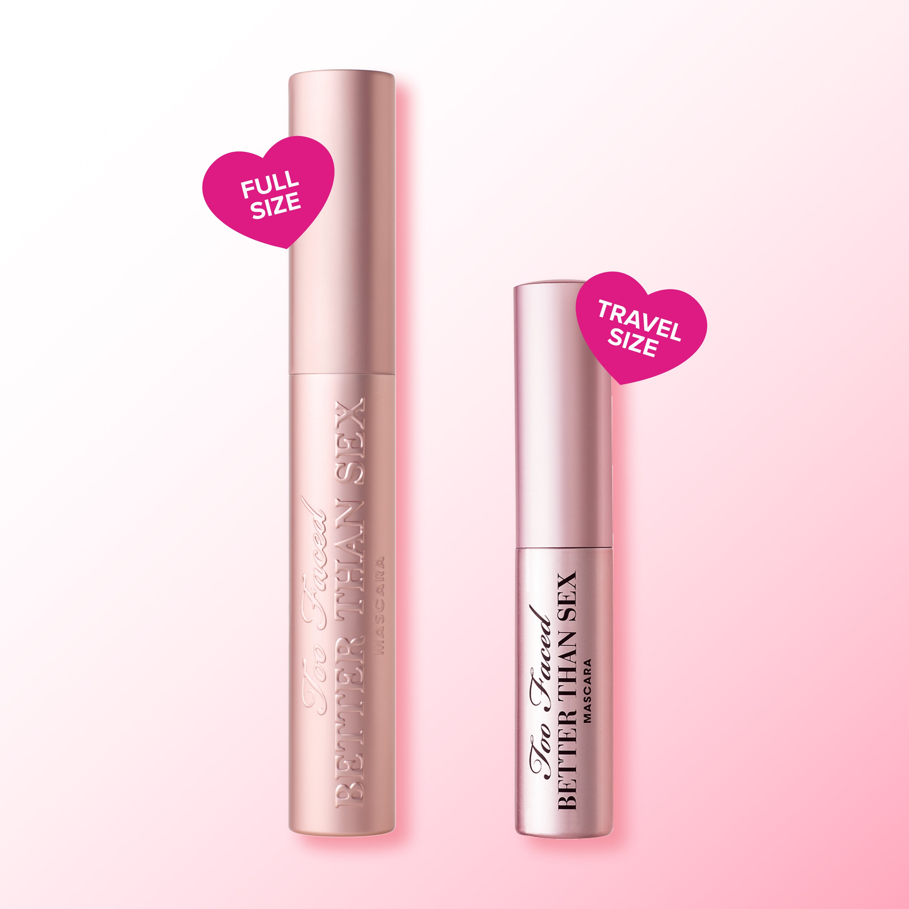 Better Than Sex Volumizing Mascara Duo Holiday 2026, NET WT. 0.54 OZ. / 16.0 mL