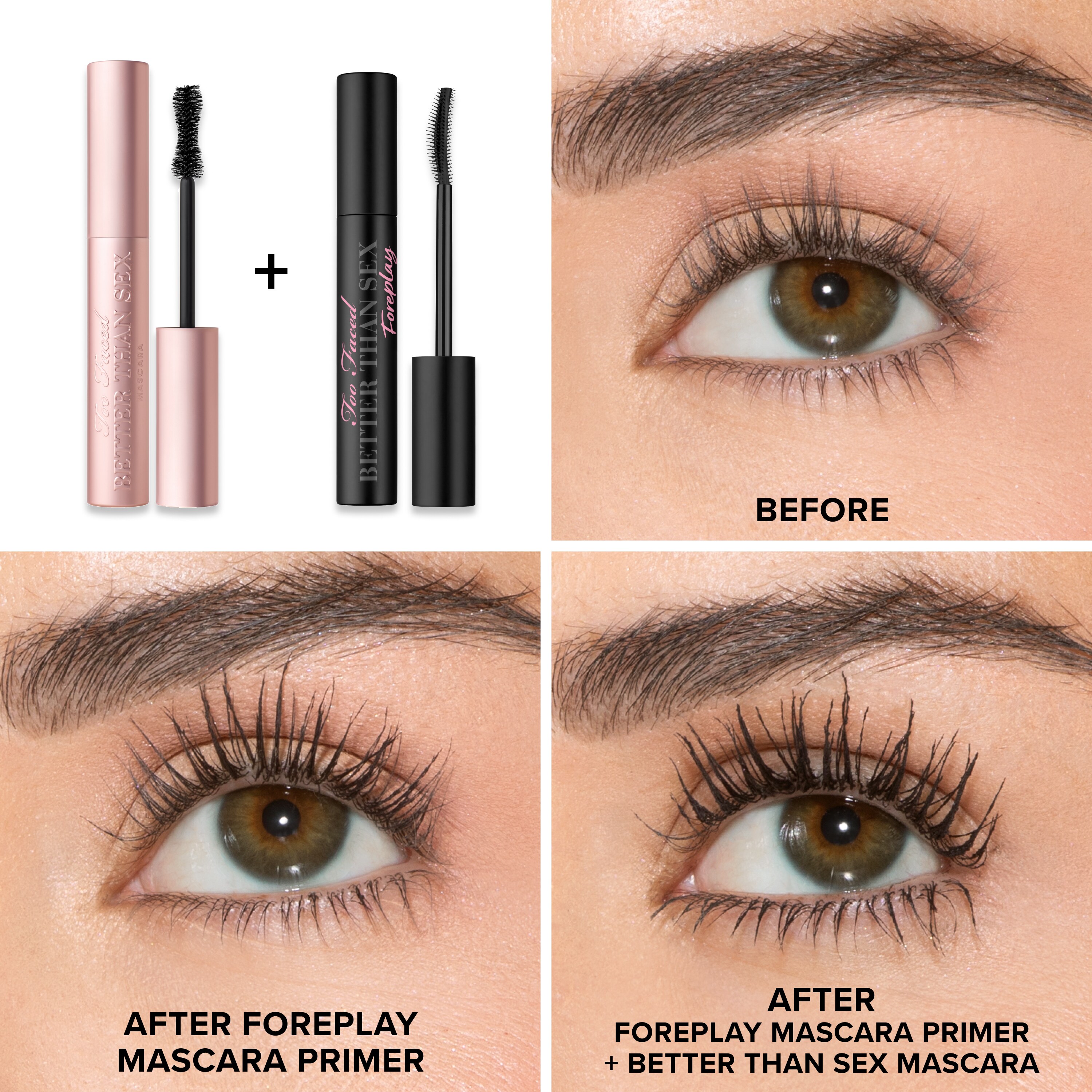 Better Than Sex Volumizing Mascara Duo Holiday 2026, NET WT. 0.54 OZ. / 16.0 mL