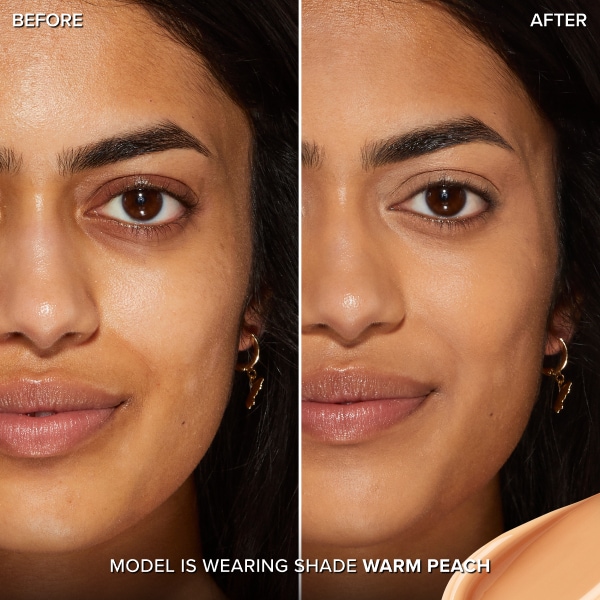 Born This Way Super Coverage Brighten & Correct Concealer, Warm Peach, NET WT. 0.06 OZ. / 2.0 mL